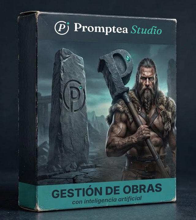 Caja de Gestión de obras de Promptea Studio